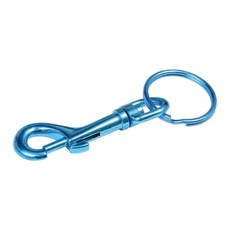 Homecare Products Metal Assorted Color Snap Hook Key Ring, 30PK HO1493224